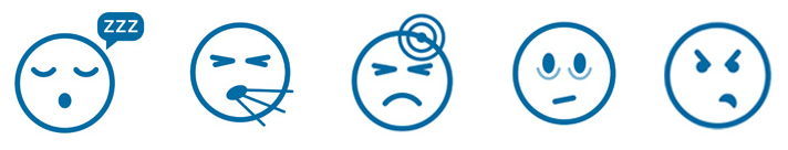 les sympt&ocirc;mes et les risques 