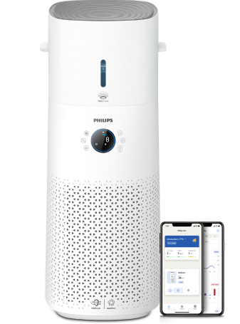 Purificateur et humidificateur d'air Philips 2-en-1 série 3000