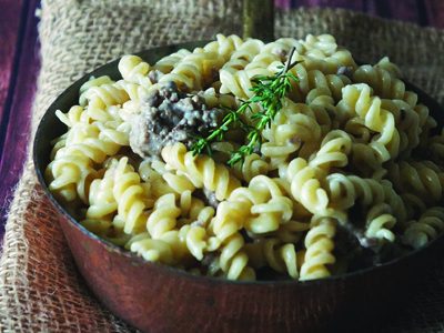 Fusilli façon "forestière"